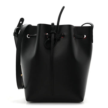 Drawstring Mini Bucket Crossbody Handbag